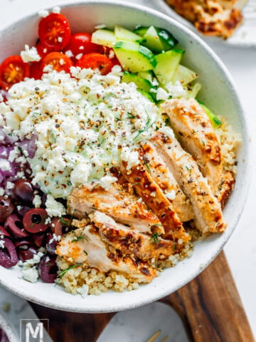 How to Make This Greek Chicken Bowl