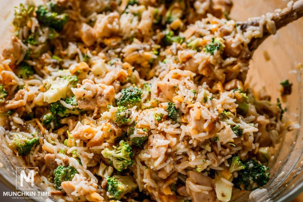 How to Make Broccoli Chicken Rice Casserole