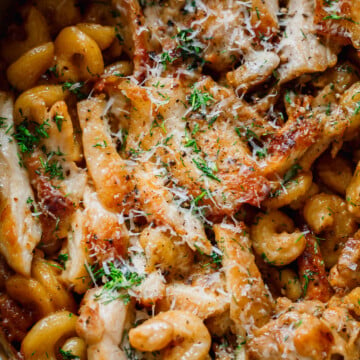 Garlic Parmesan Chicken Pasta