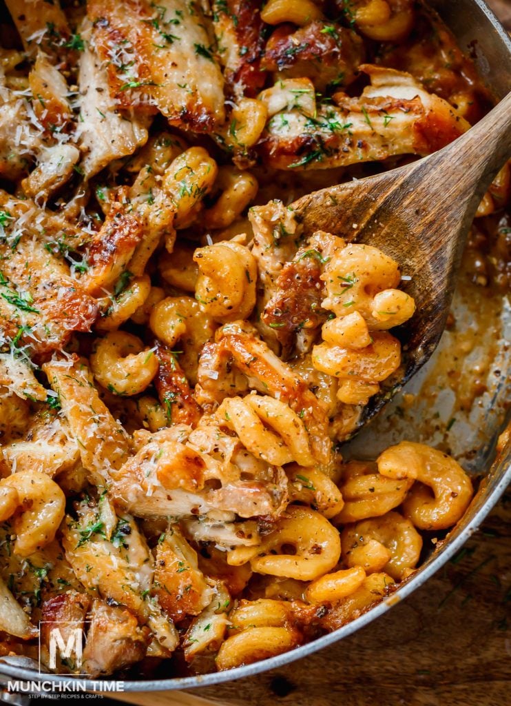 Garlic Parmesan Chicken Pasta