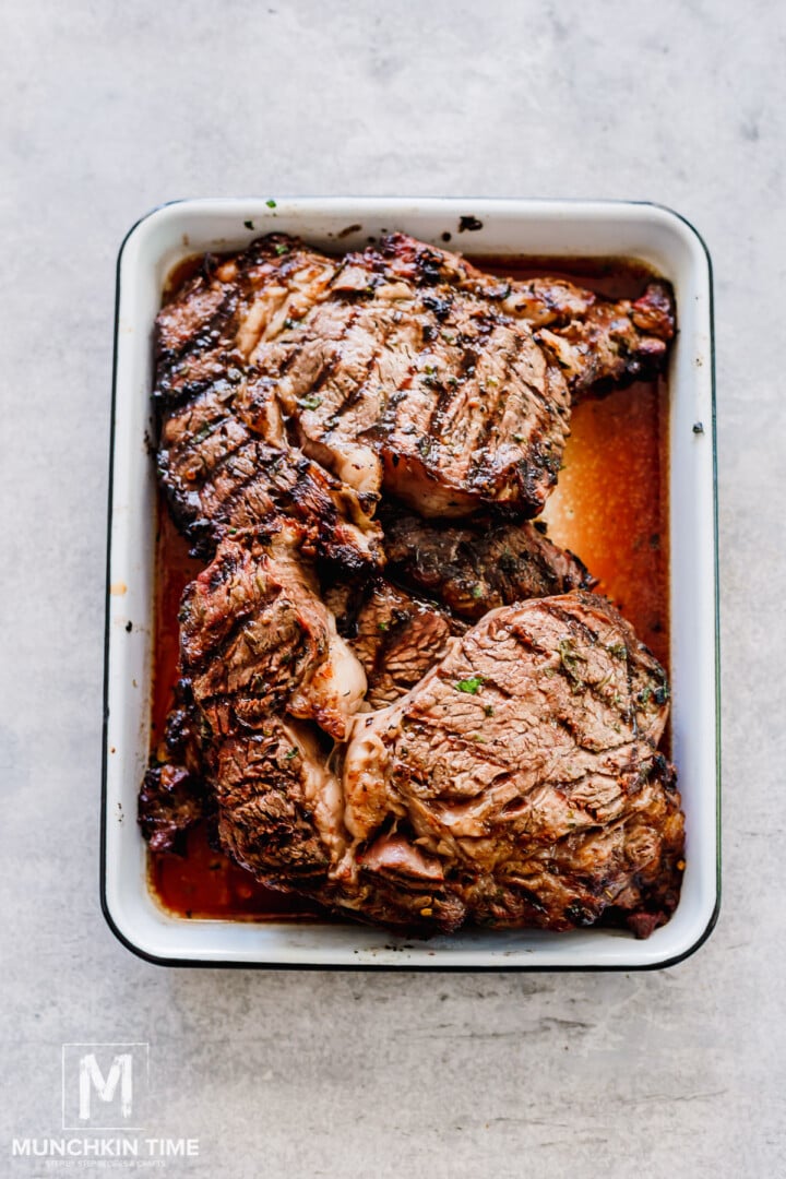 StepbyStep Guide Grilled Ribeye Steak with Chimichurri Sauce