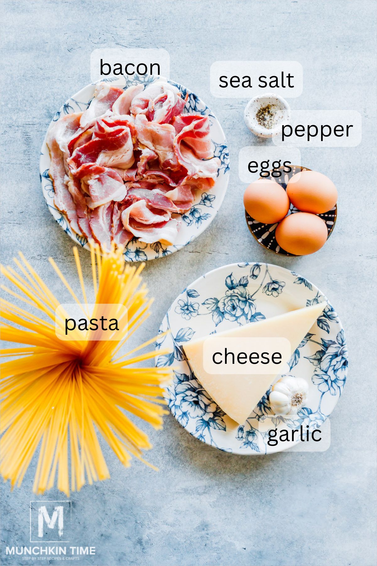 Ingredients Needed for Easy Pasta Carbonara Recipe