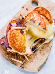 Bacon Grilled Cheese Sandwich with Caramelized Onions