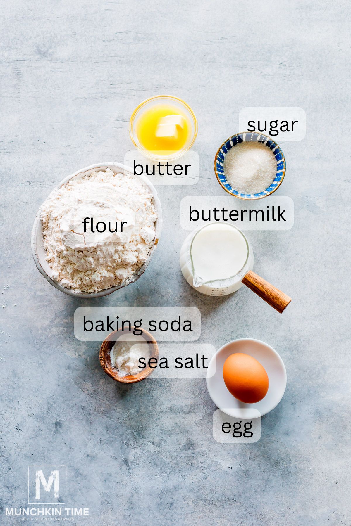 Ingredients for Irish Bread Without Yeast