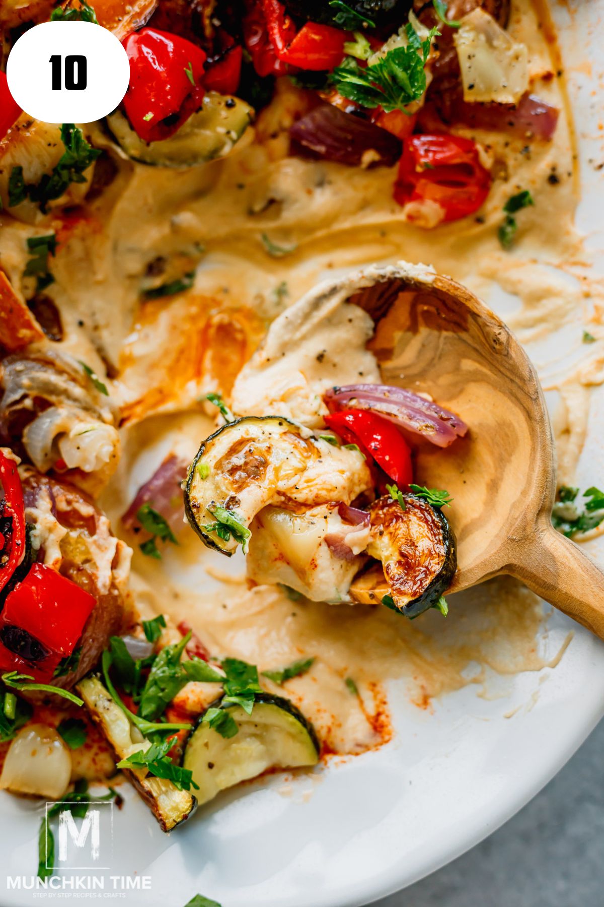 Mediterranean vegetable platter full of earthy, heavenly, and nourishing hummus spread!