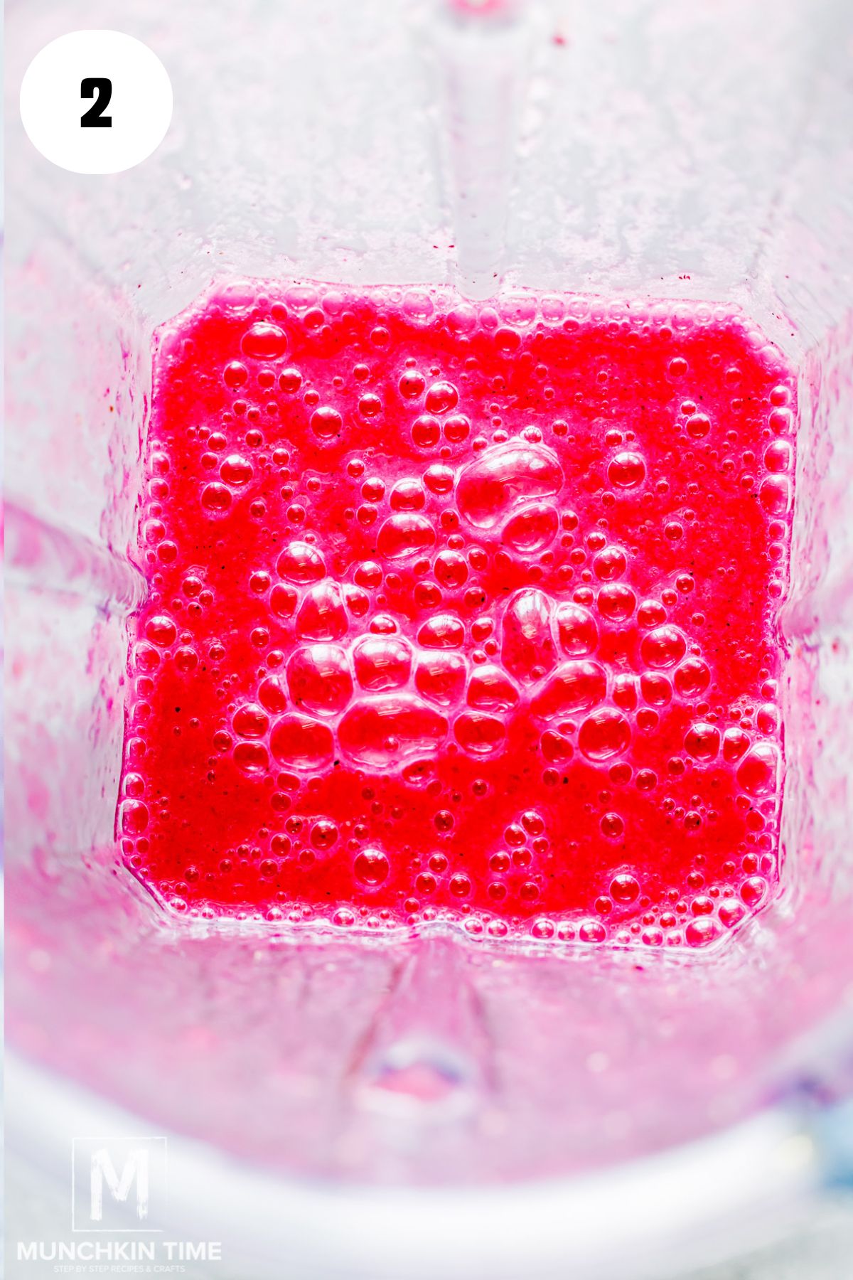 mango and dragon fruit blended with green tea.