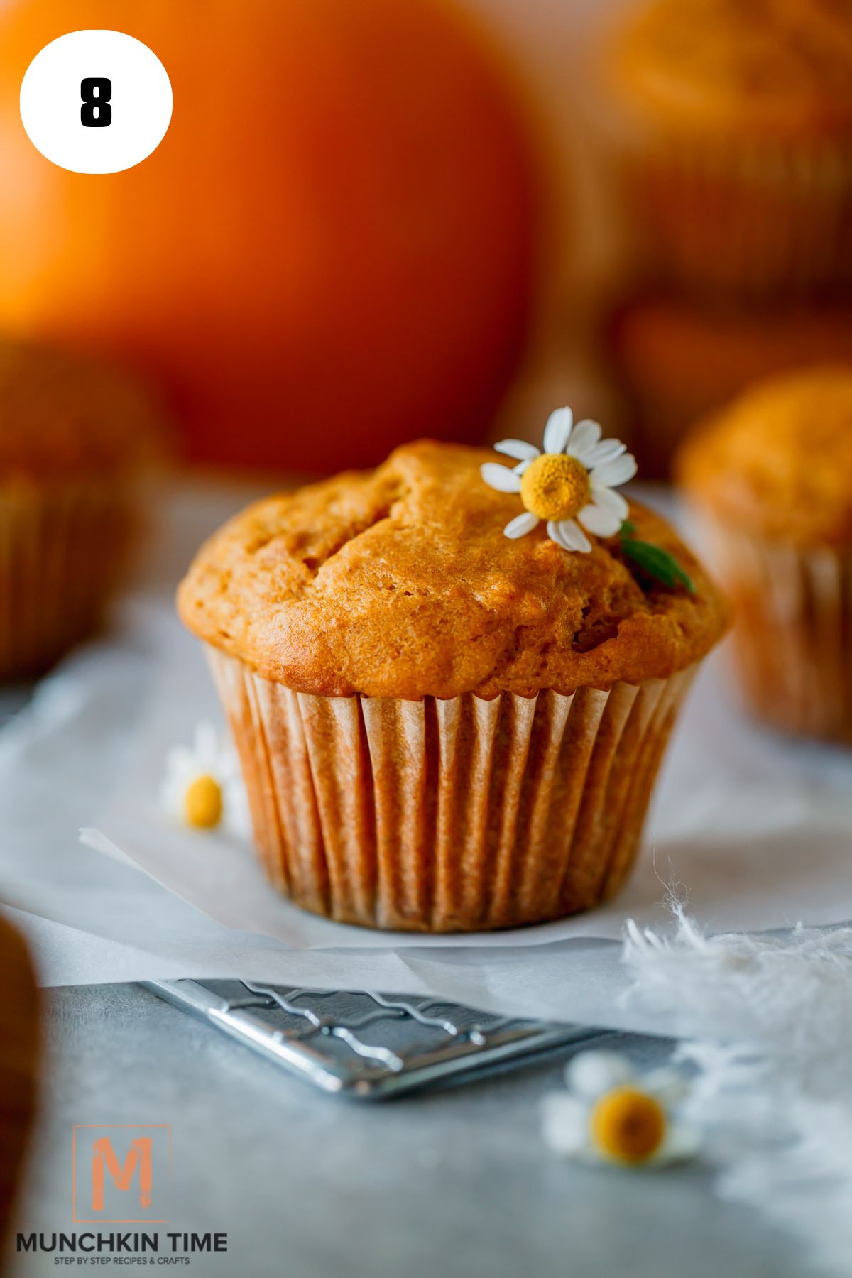 sourdough pumpkin muffins.