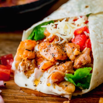 Chicken Bacon Caesar Wrap