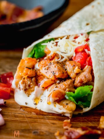 Chicken Bacon Caesar Wrap