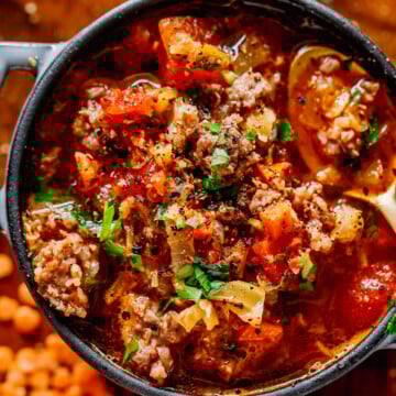 Italian Sausage Lentil Soup