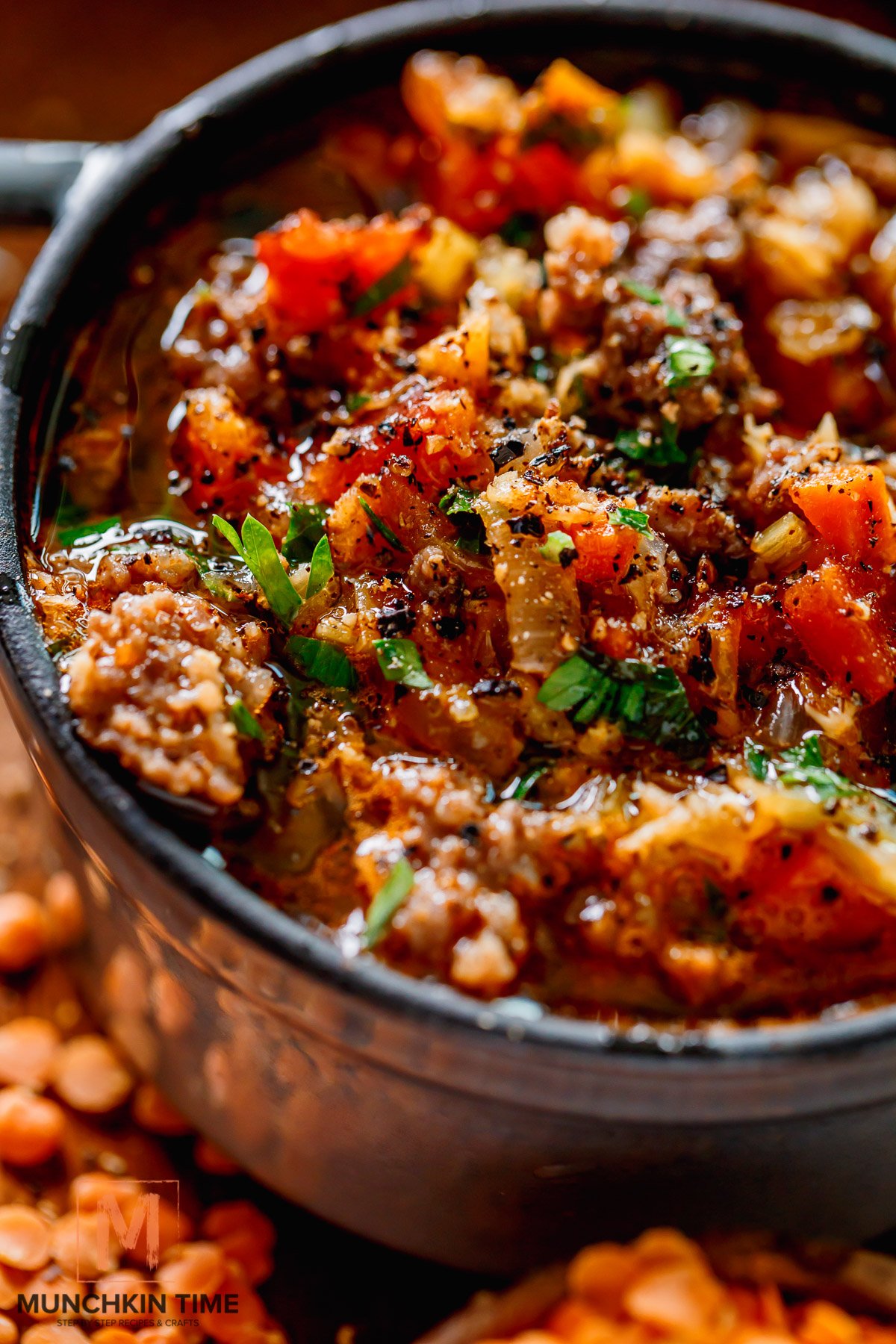Lentil and Italian Sausage Soup