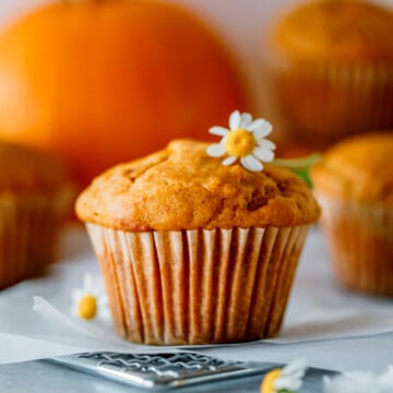 sourdough pumpkin muffins