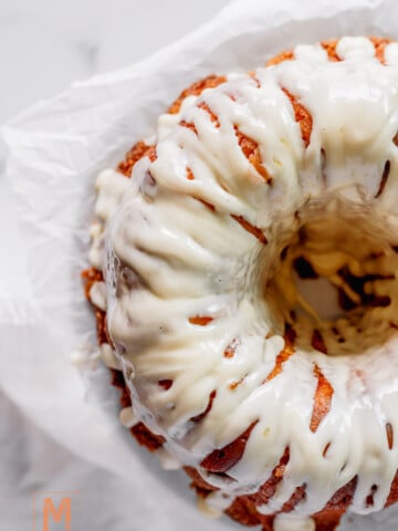 Monkey Bread with Cream Cheese Frosting