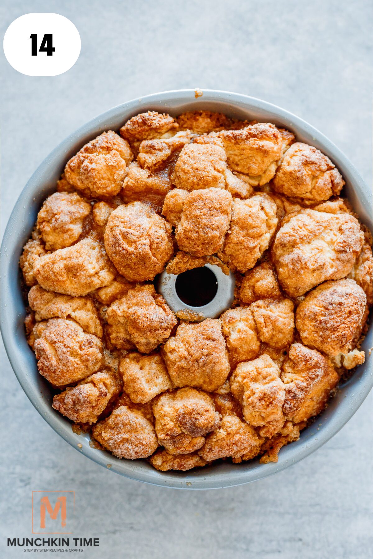 monkey bread done baking.