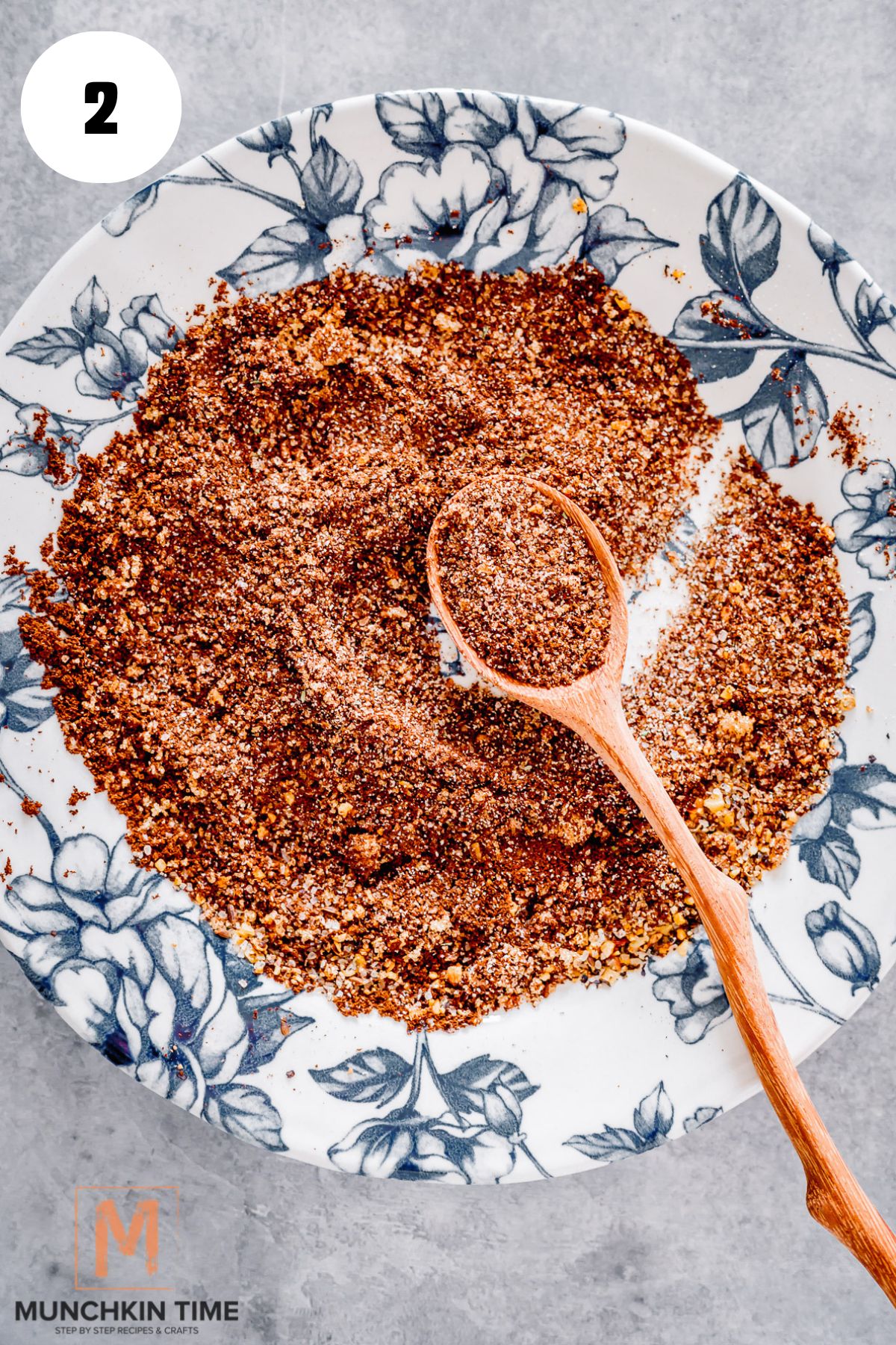 coffee rub ready to be used.