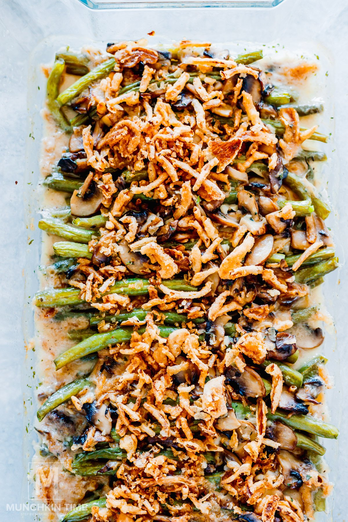 Best Green Bean Casserole Recipe with Creamed Mushrooms