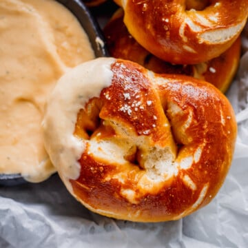 Soft Pretzels with Beer Cheese