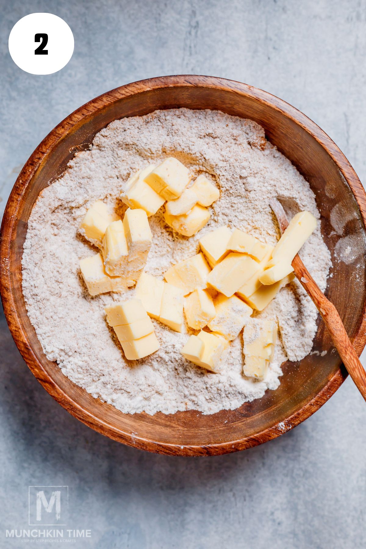 butter added to the Streusel mixture.