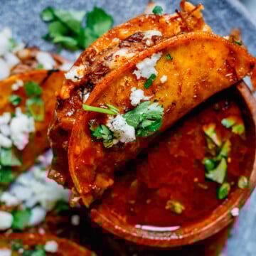 Instant Pot Birria Tacos – Crispy Quesabirria with Rich Consomé