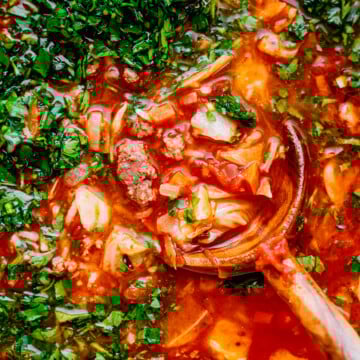 Best Cabbage Soup with Ground Beef