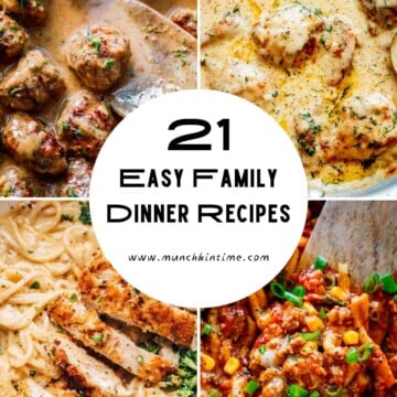 21 Easy Family Dinner Recipes: Quick, Healthy & Kid-Friendly Meals