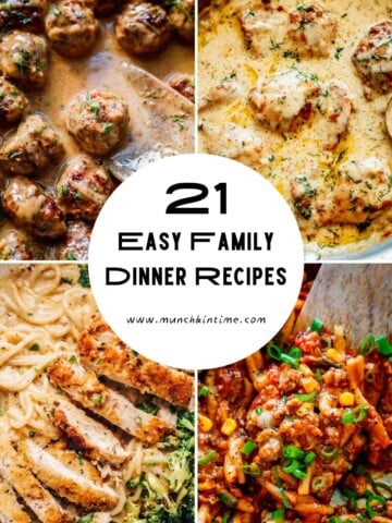 21 Easy Family Dinner Recipes: Quick, Healthy & Kid-Friendly Meals