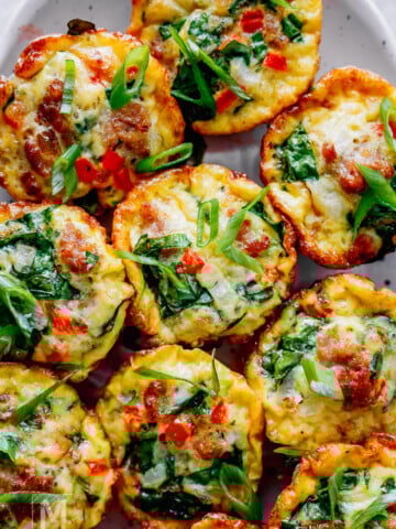 Breakfast Egg Muffins with Sausage (Easy Make-Ahead Recipe)
