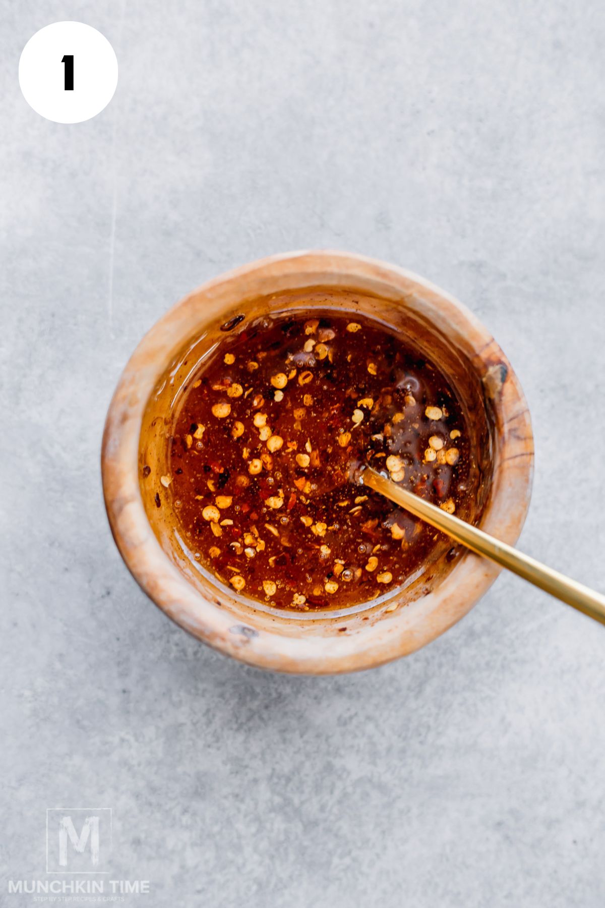Make the Hot Honey
Mix honey, chili flakes, and cayenne in a small bowl until well combined. Adjust the heat to your liking.